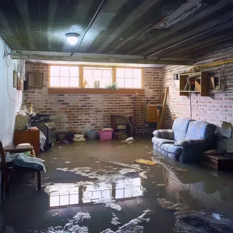 Flooded Basement Cleanup in Brazil, IN